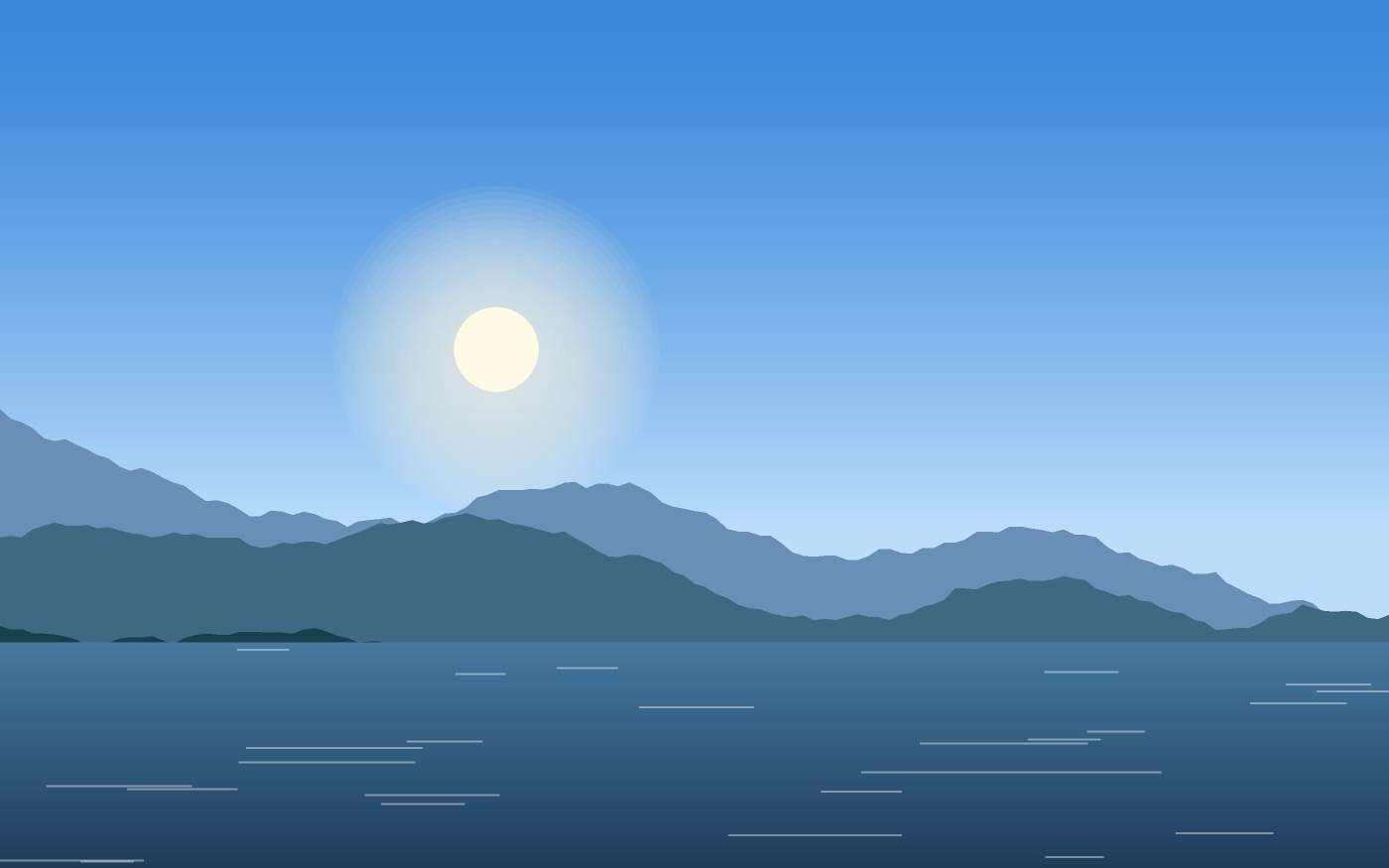 Landschaftsillustration