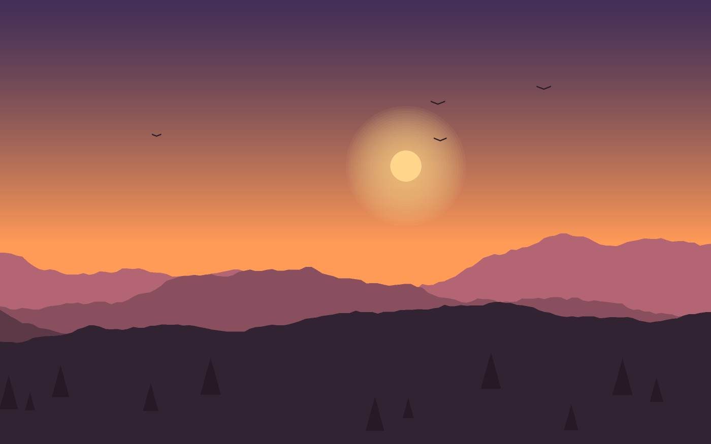 Landskabsillustration