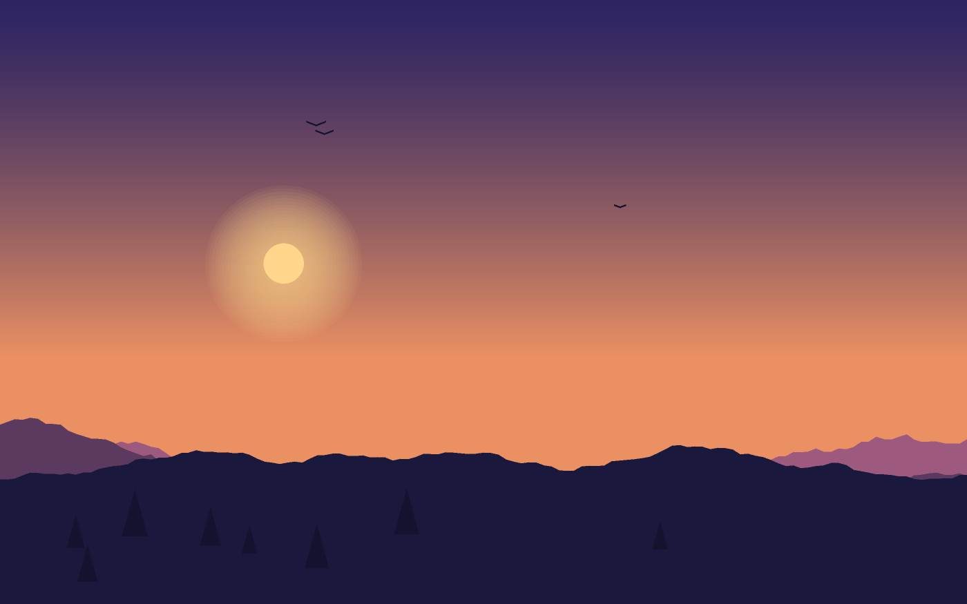 Landskabsillustration