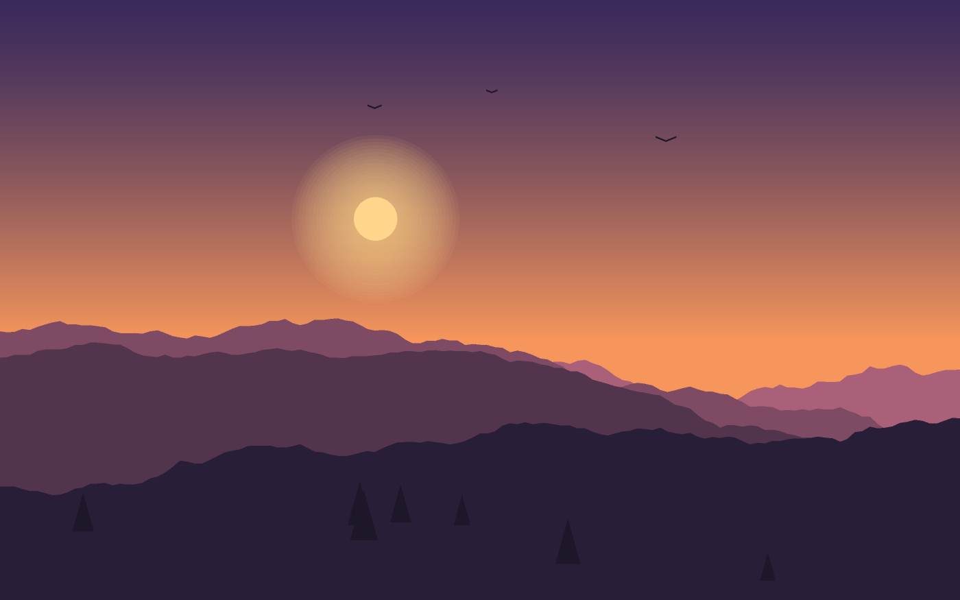 Landskabsillustration