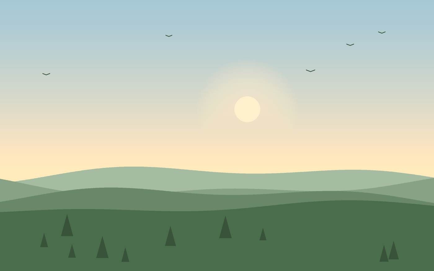 Landskabsillustration