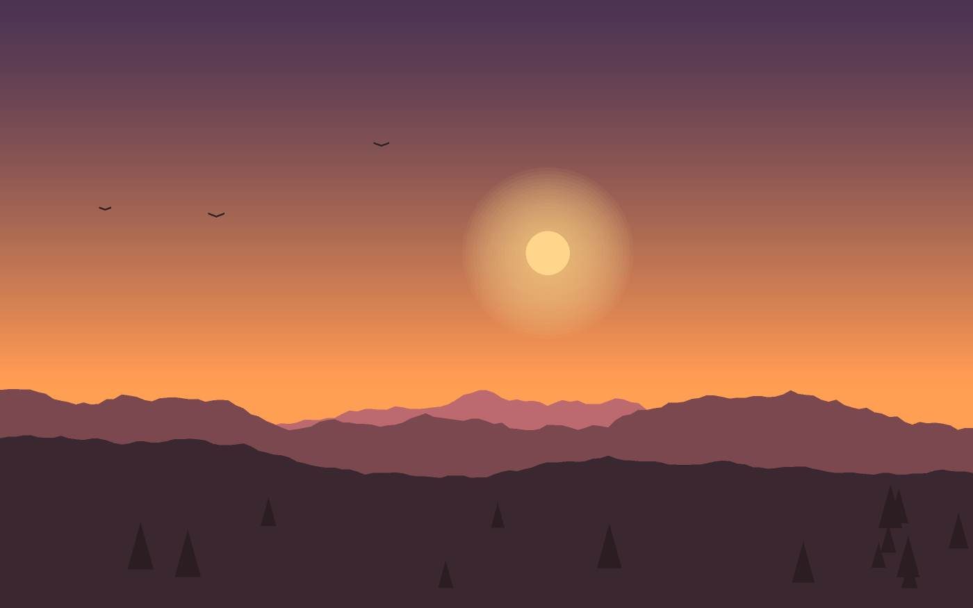 Landskabsillustration