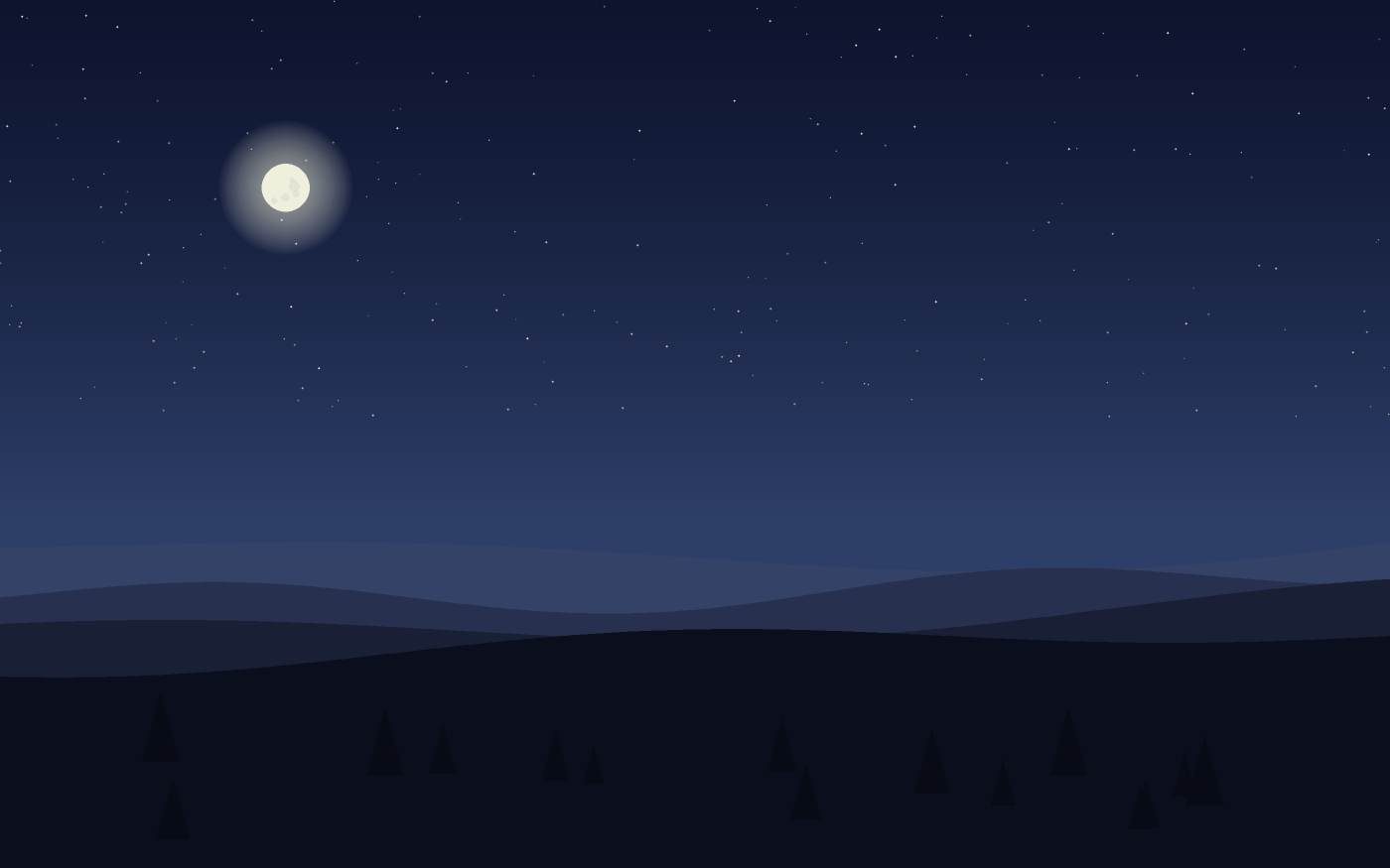 Illustrazione di un paesaggio