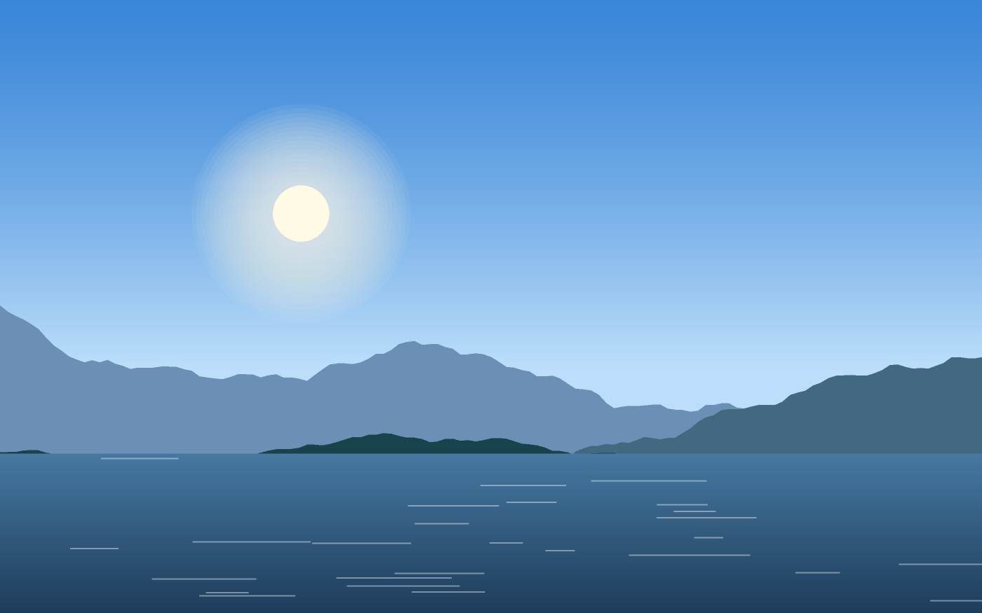 Ilustracja krajobrazu