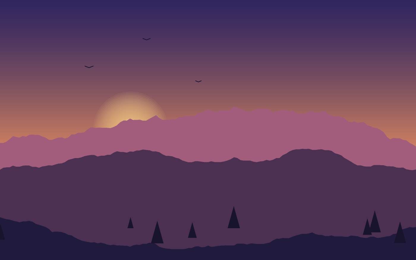 Ilustracja krajobrazu