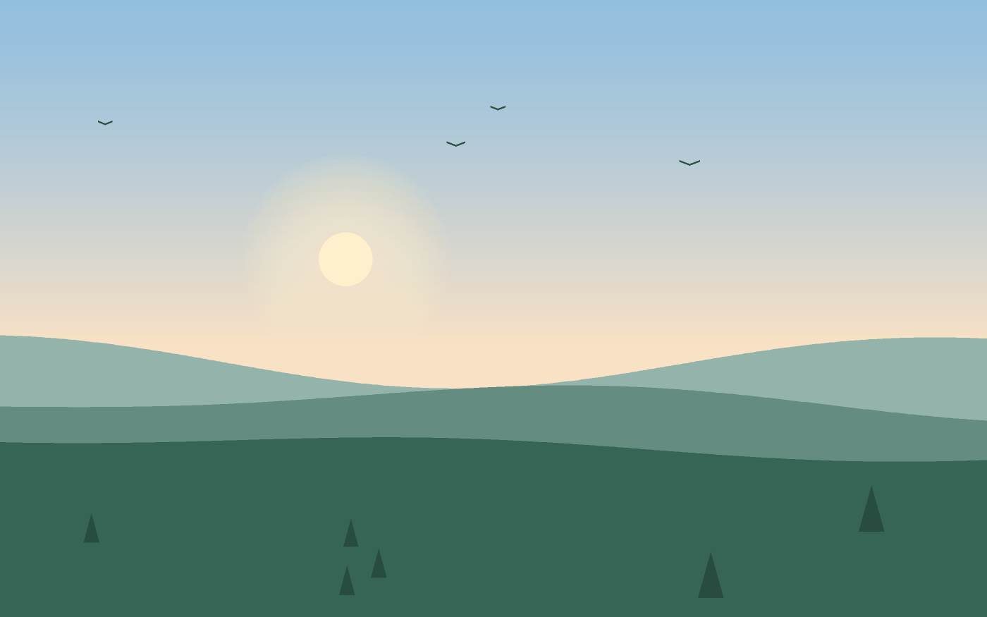 Ilustracja krajobrazu