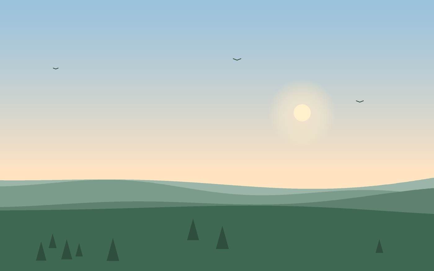 Landskapsillustration