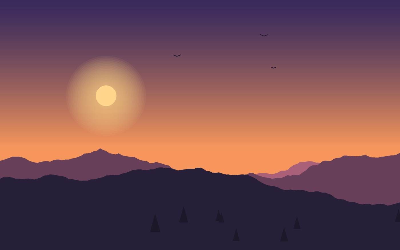 Landskapsillustration