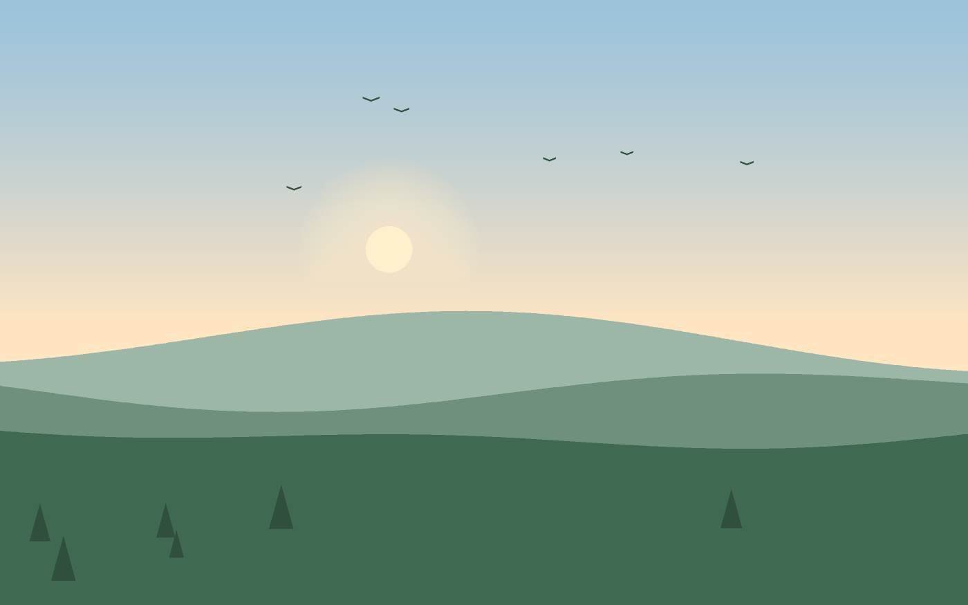 Landscape illustration