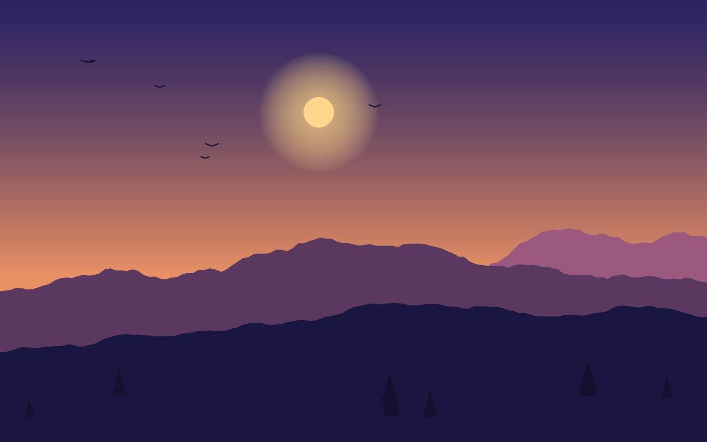 Landscape illustration