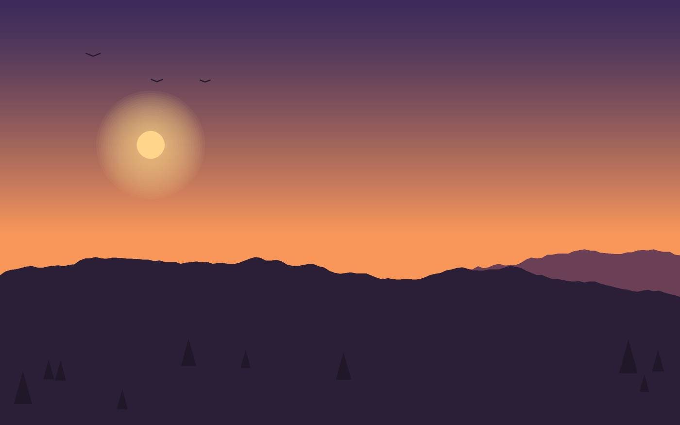 Landscape illustration