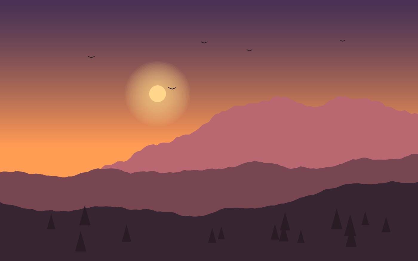 Landscape illustration